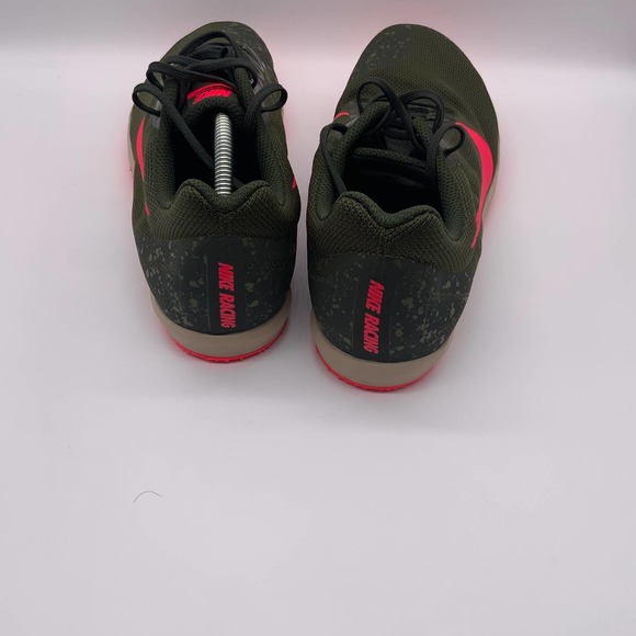 Nike Zoom Rival D 10 Spikes Olive Track Cleats - Picture 4 of 8